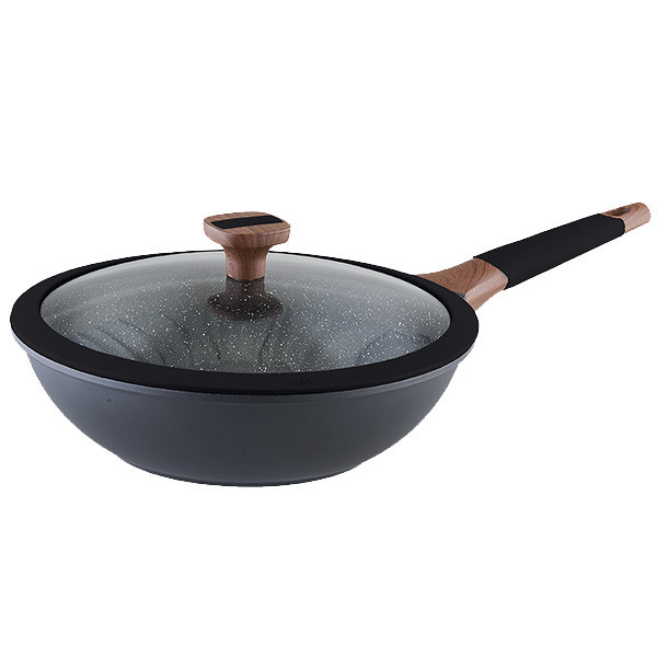 Vinzer Сковорода WOK Greblon Induction Line VZ-50505 28 см Київ - зображення 1