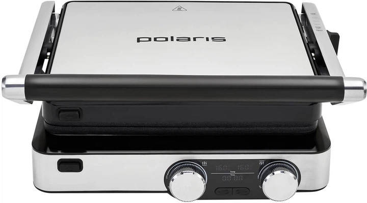 Электрогриль POLARIS PGP 7001D 2000 Вт серебристый Київ - зображення 3
