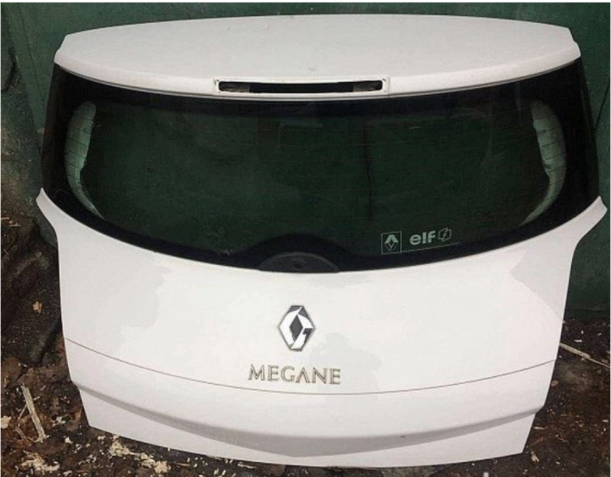 Б/у крышка багажника, ляда renault megane 2, 7751473705, хетчбэк, цвет dv369 Кропивницький - зображення 1