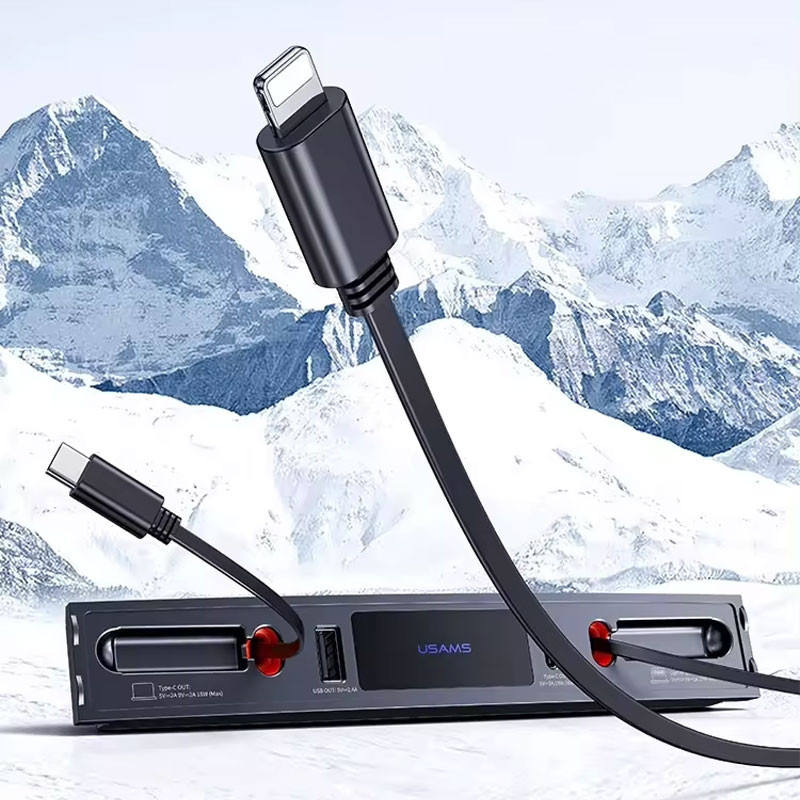 Переходник HUB Usams US-SJ649 60W Car Central Control Charging HUB For Tesla (3/Y) Херсон - изображение 2