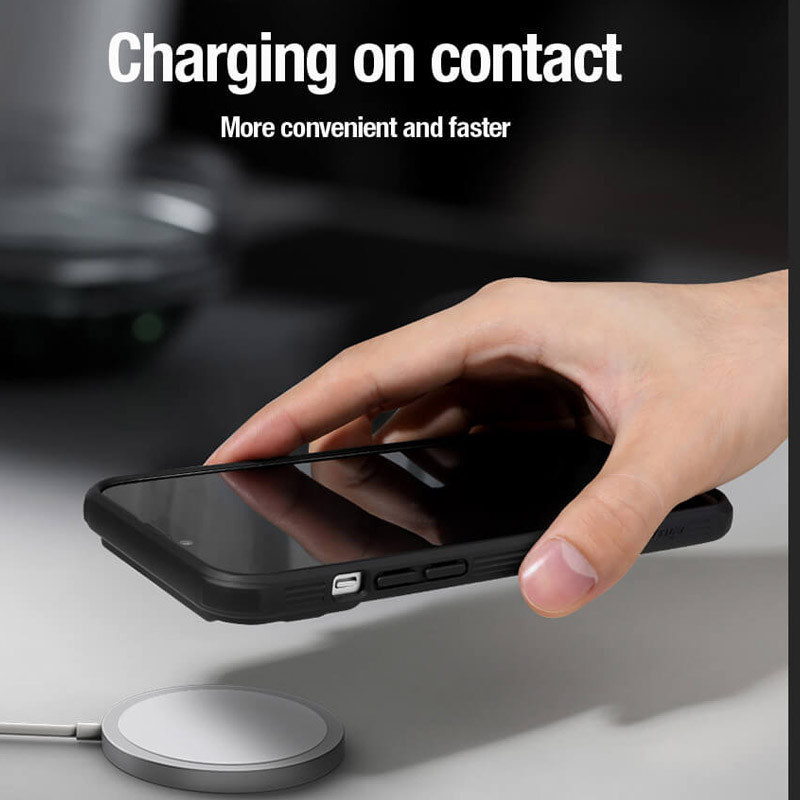 Карбоновая накладка Nillkin CamShield Pro Magnetic для Apple iPhone 15 (6.1") Херсон - изображение 6