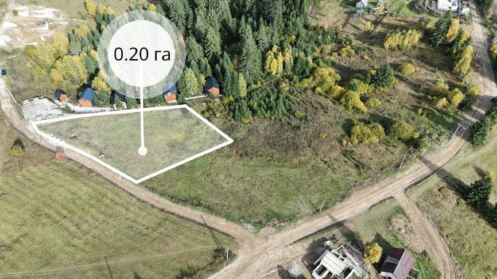 Земельна ділянка в Яблуниці 0.20 га Яремче - зображення 1