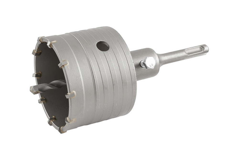 Сверло корончатое для бетона GRANITE 80 мм 10 зубцов с хвостовиком 22х110 мм SDS-PLUS 2-08-080 Харків - зображення 1