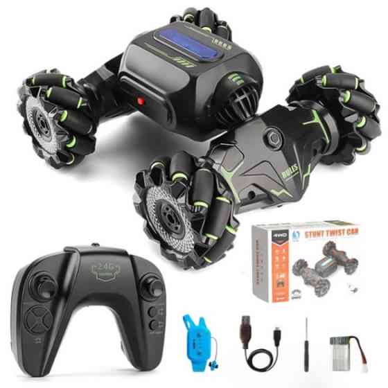 DM Іграшкова машинка на радіокеруванні Stunt Twist Car JC02 Green Харків