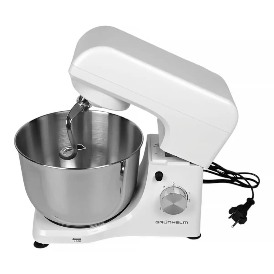 Кухонный комбайн Grunhelm GKM0019W 1500 Вт белый Київ - зображення 4