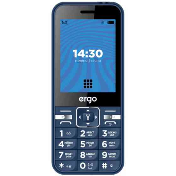 Телефон ERGO E281 Blue Харків
