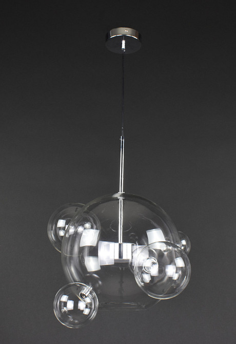 Люстра стельова LED AA397-300+4-cr Бронза 50-180х51х51 см. Київ - зображення 1