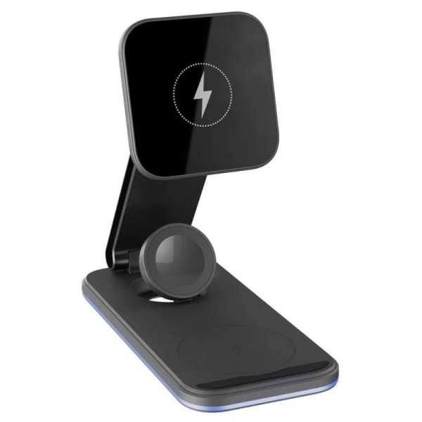 Бездротовий зарядний пристрій Proove Energy Fold 3 in 1 Black (WSEF15010001) (Код товару:39348) Харків - зображення 4