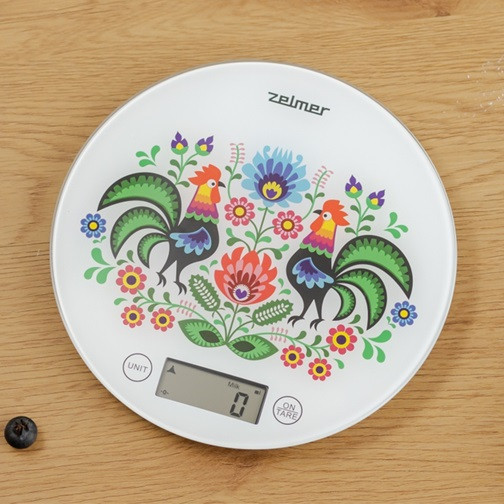 Весы кухонные Zelmer ZKS1611 5 кг белые Київ - зображення 1