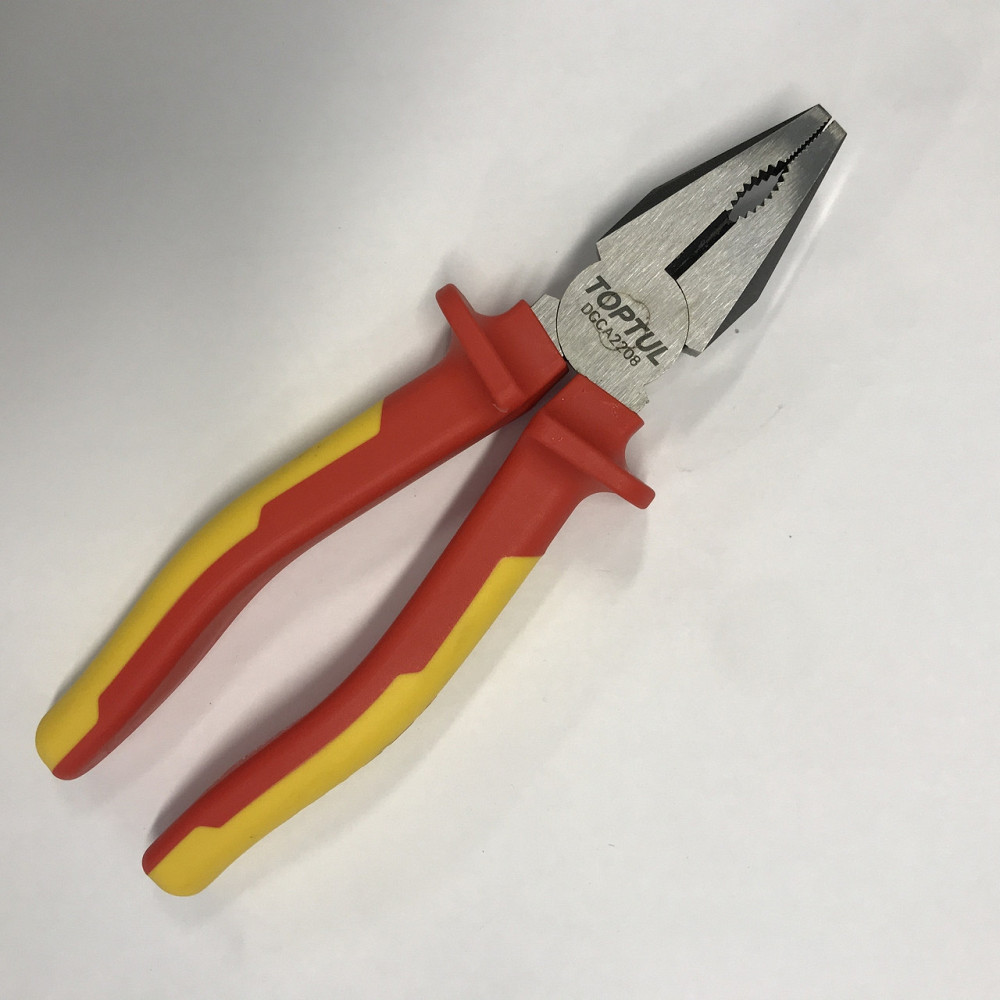 Плоскогубцы с изолированными ручками (пассатижи) 8" 1000V VDE TOPTUL DGCA2208 Харків - зображення 2