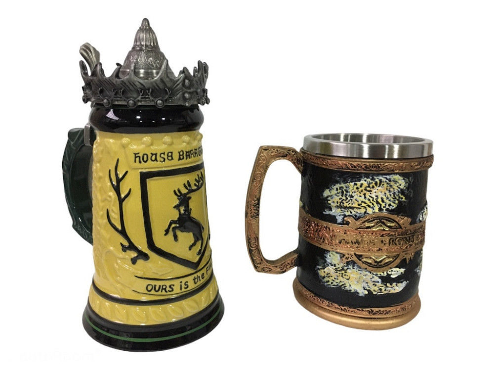 Подарочный набор Кухоль Герб Баратеонов Игра Престолов и Кухоль Сим Королевств (код 00557) Київ - зображення 5