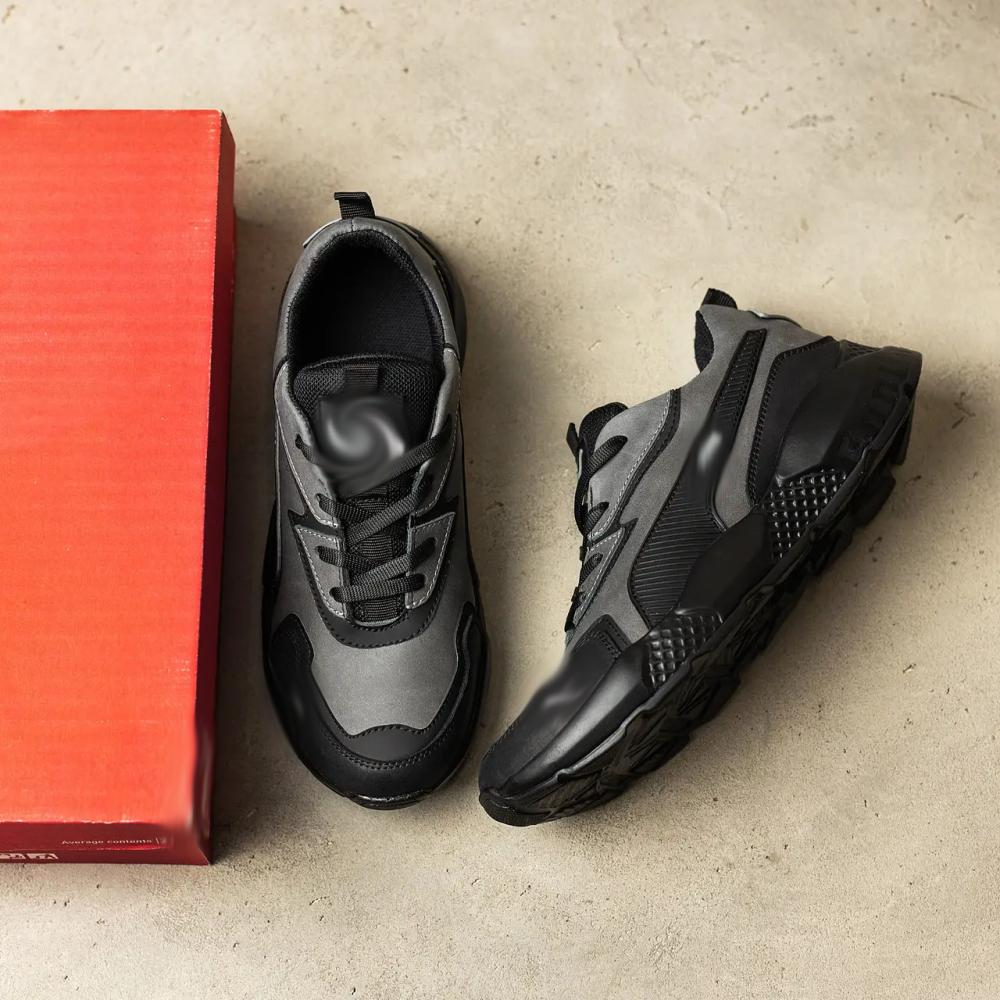 Мужские кожаные кроссовки  ST RUNNER Київ - зображення 7