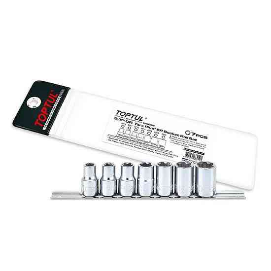 Набор головок Torx Plus EP 3/8" EP10-EP20 7ед. TOPTUL GAAG0706 Харків