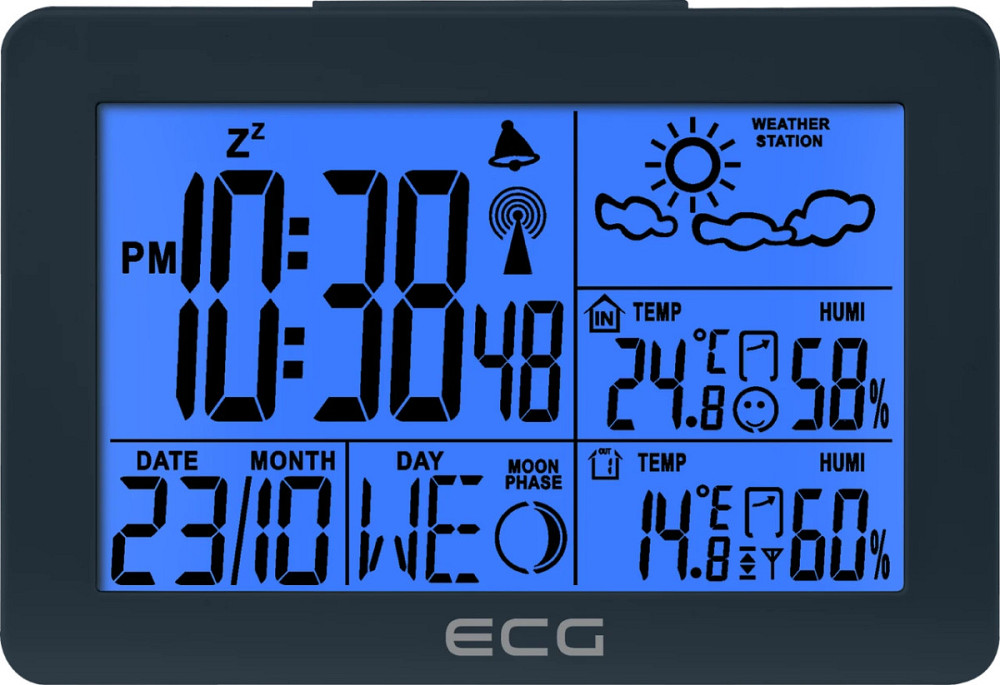 Метеостанция EСG MS-200-Grey Київ - зображення 6