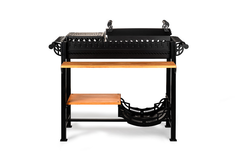 Мангал гриль BBQ Smoke House Garden комплектация "Optimum" Харків - зображення 2