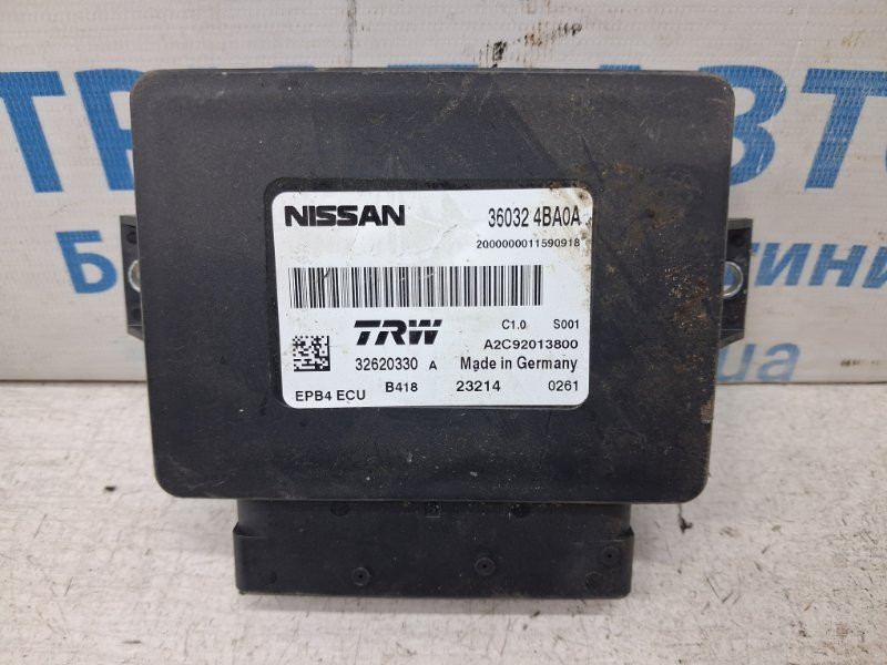 Блок управления ручником Nissan X-Trail 2014-2021 360324BA0A (Арт. 84323) Київ - зображення 1
