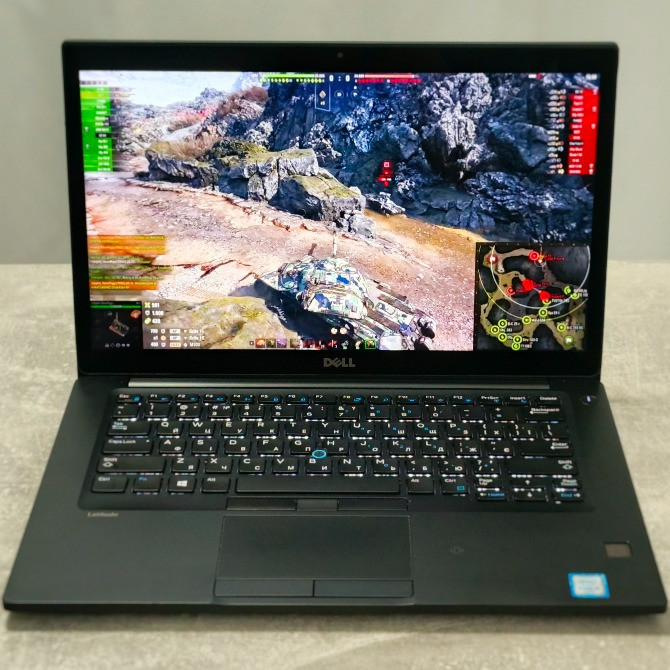 Ноутбук Dell Latitude 7480 i5 / RAM 16GB DDR4 / 256GB SSD m.2 NVMe — 14" FHD IPS / відеокарта Iris Киев - изображение 1