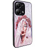 TPU+PC чехол Prisma Ladies для Xiaomi Poco X6 / Note 13 Pro 5G Херсон