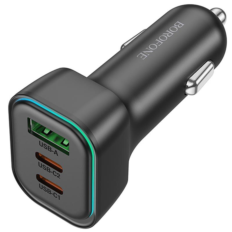 АЗУ Borofone BZ28C Trophie PD60W+QC3.0 (1USB-A/2C) Херсон - зображення 3