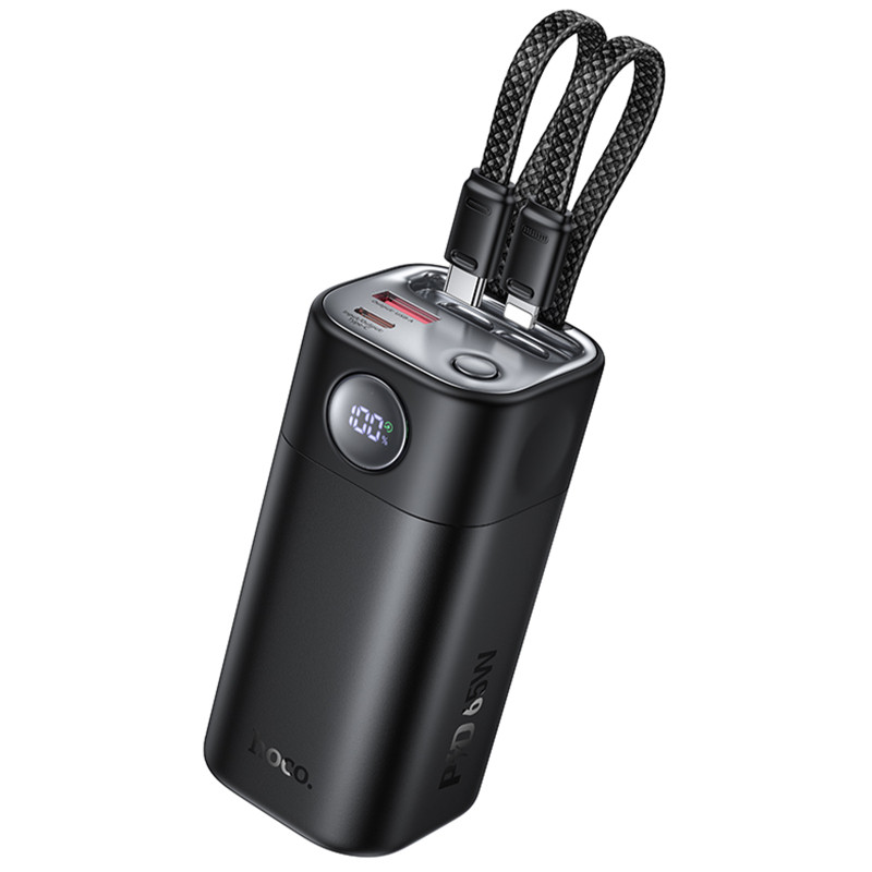 Портативное ЗУ Power Bank Hoco Q59 Chispeante PD65W with cables 20000 mAh Херсон - зображення 1