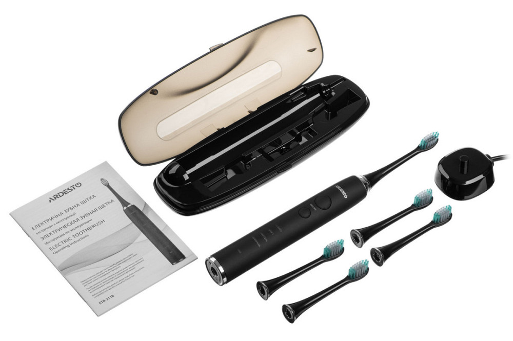 Электрическая зубная щетка Ardesto ETB-211B Київ - зображення 3
