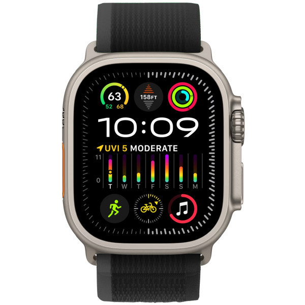 Ремінець ArmorStandart Trail Loop для Apple Watch 49/46/45/44/42 (Series 1-3) Black (ARM74228) Харків - зображення 2
