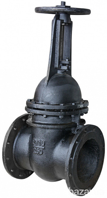 Задвижки чугунные 30ч6бр Днепр - изображение 1