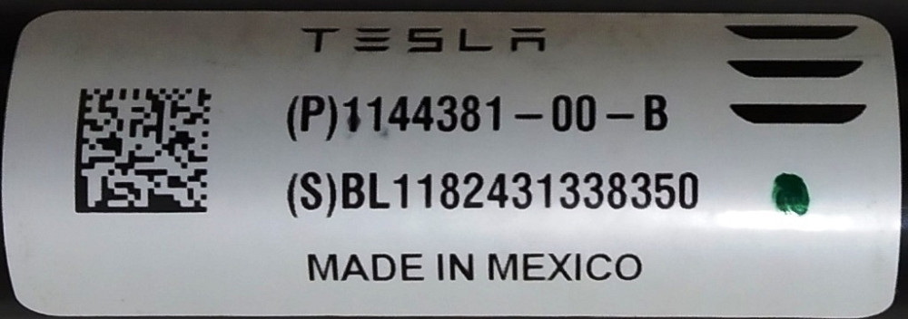 Стабилизатор передний 29 мм RWD в сборе с кронштейнами крепления (скобами) Tesla model 3 1144381-00- Киев - изображение 3