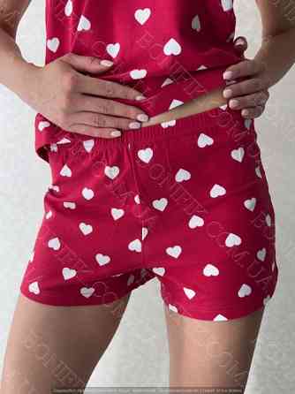 Женская пижама с рисунком из коллекции "Amour" (арт. LPK 4070/40/01) Кривой Рог