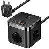 Удлинитель Baseus PowerCombo PD30W+QC3.0 (2USB-A/2C/2Socket) (1.5m) (BPS30) Херсон