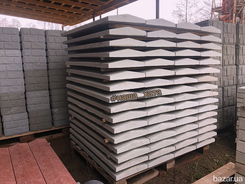 Бетонні вироби, стовпи, парапети, кришки для стовпів від виробника Херсон - зображення 11