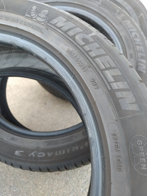 215/55/18 шини літні Michelin Primacy3 Житомир - изображение 2