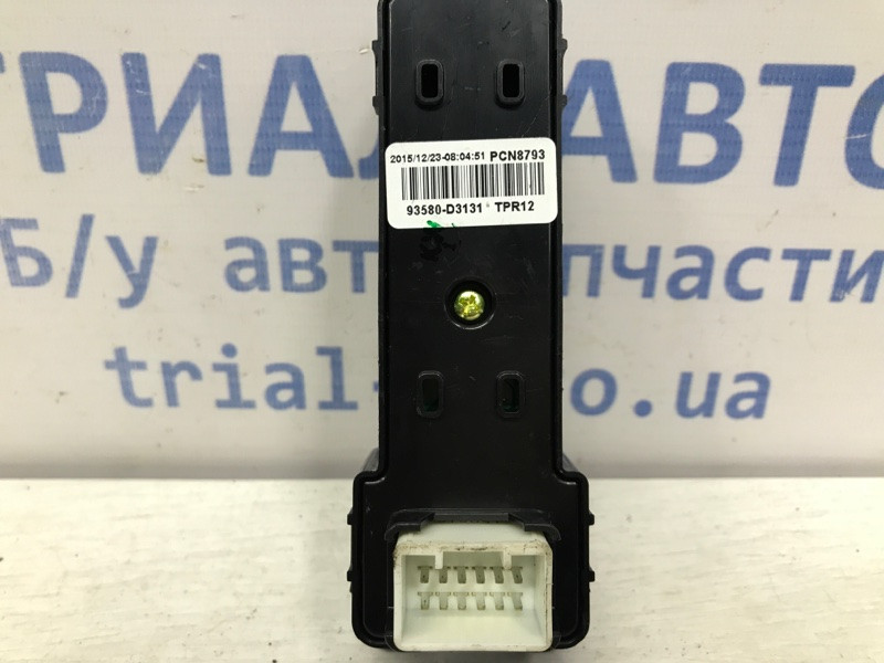 Кнопка стеклоподъемника Hyundai Tucson 2015-2021 93580D3131 (Арт. 44335) Київ - зображення 3