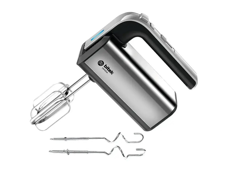 Миксер ручной Bitek BT-6664 1600 Вт серый Київ - зображення 1