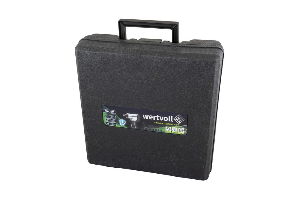 Гайковерт ударный пневматический WERTVOLL 1/2" 7000 об/мин 215 л/мин 6.3 bar 340 Нм реверс TPR покры Харьков - изображение 10