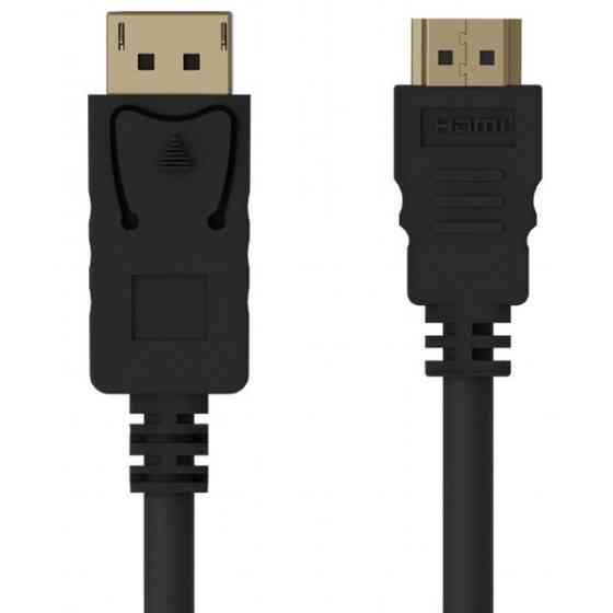 Кабель Cablexpert DisplayPort - HDMI 3м Чорний (CC-DP-HDMI-3M) (Код товару:40923) Харків