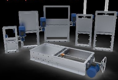 Шиберные заслонки, клапана - механические или электрические сечением от 150 мм до 500 мм Киев - изображение 2