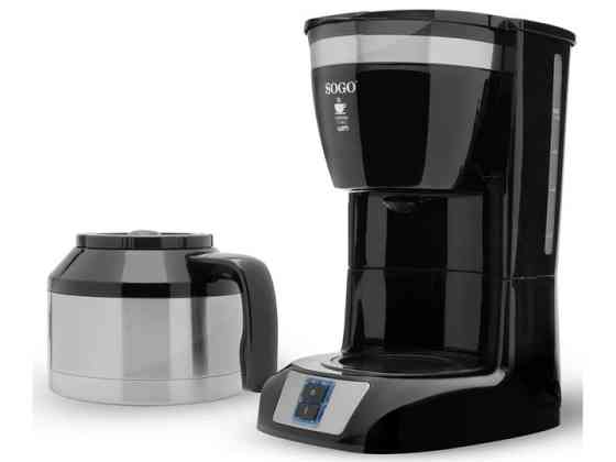 Кофеварка капельная Sogo SS-5660 800 Вт черная Киев