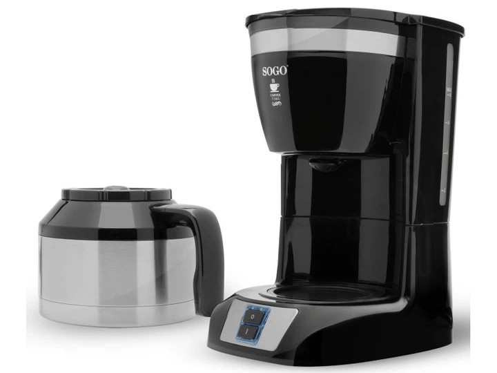 Кофеварка капельная Sogo SS-5660 800 Вт черная Киев - изображение 2