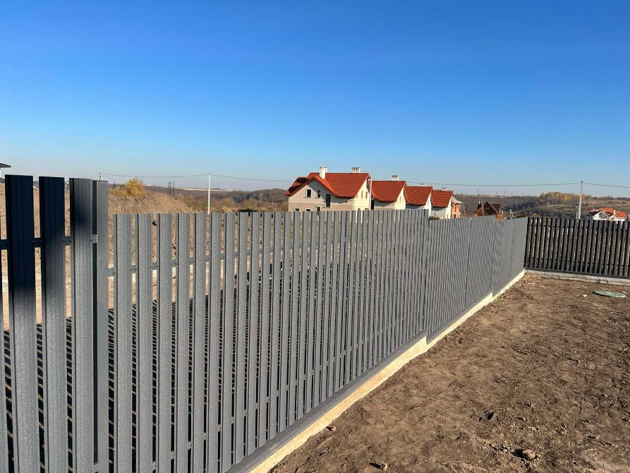 Євроштахетник металевий на паркан купити. Виготовимо під будь-яку висоту вошої огорожі.Ціна виробник Львов - изображение 9