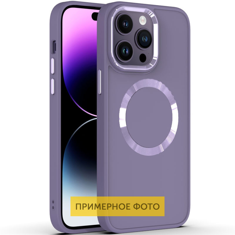 TPU чехол Bonbon Metal Style with MagSafe для Samsung Galaxy S23 Херсон - изображение 1