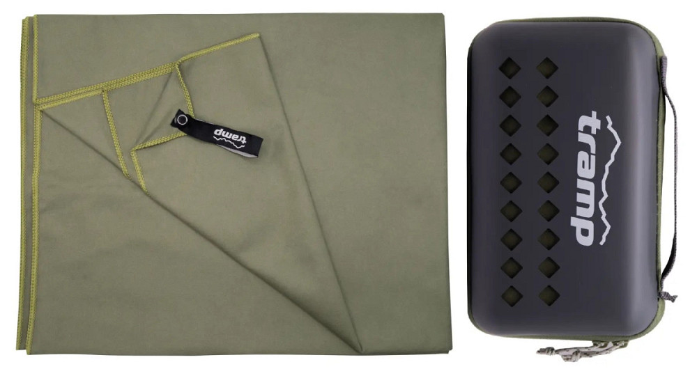 Рушник Tramp TRA-161-XL-army-green 75х150 см хакі Киев - изображение 1