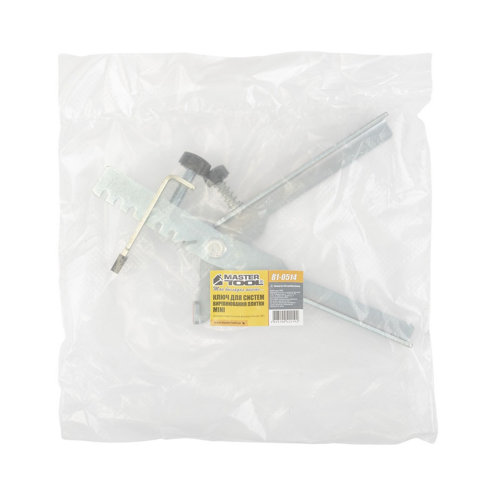 Ключ универсальный для систем выравнивания плитки MASTERTOOL MINI оцинкованный 81-0514 Харьков - изображение 5