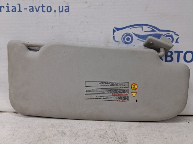 Козырек солнцезащитный левый Nissan Qashqai J10 2.0 БЕНЗИН MR20DE 2006 (б/у) Київ - зображення 4