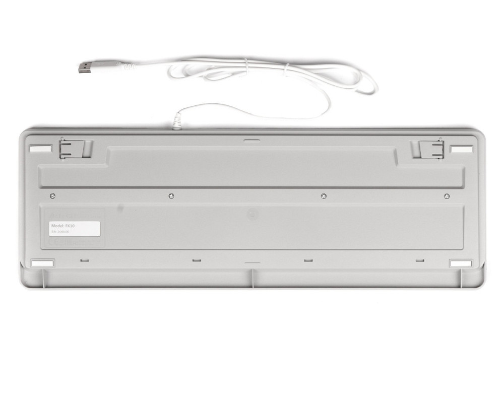 Клавиатура компьютерная проводная A4Tech Fstyler FK10(White) белая Київ - зображення 6
