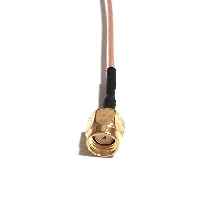 FPC-антенна 2010-2980/3990-5990MHz 4-6dBi, кабель RG178 20 см, RP SMA-male разъем, на липучке (10971 Дніпро - зображення 8