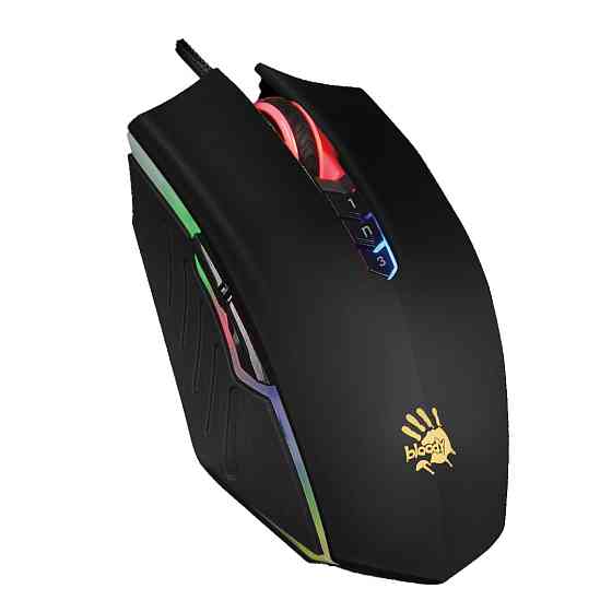 Мышь компьютерная проводная Bloody A70ABloody(MatteBlack) черная матовая Киев