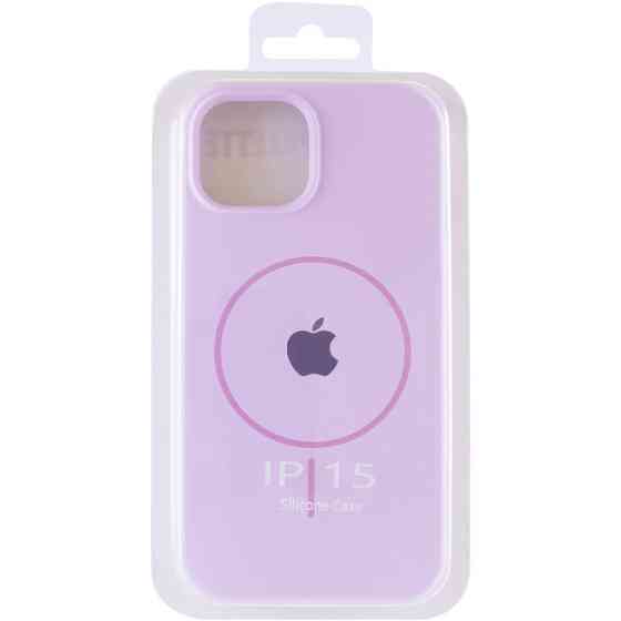 Чехол Silicone Case Full Protective (AA) with MagSafe для Apple iPhone 15 (6.1") Херсон