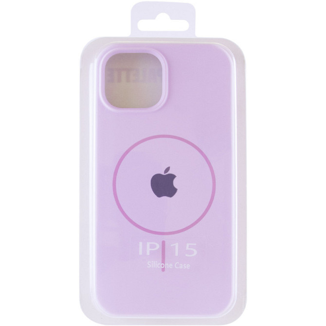 Чехол Silicone Case Full Protective (AA) with MagSafe для Apple iPhone 15 (6.1") Херсон - зображення 6