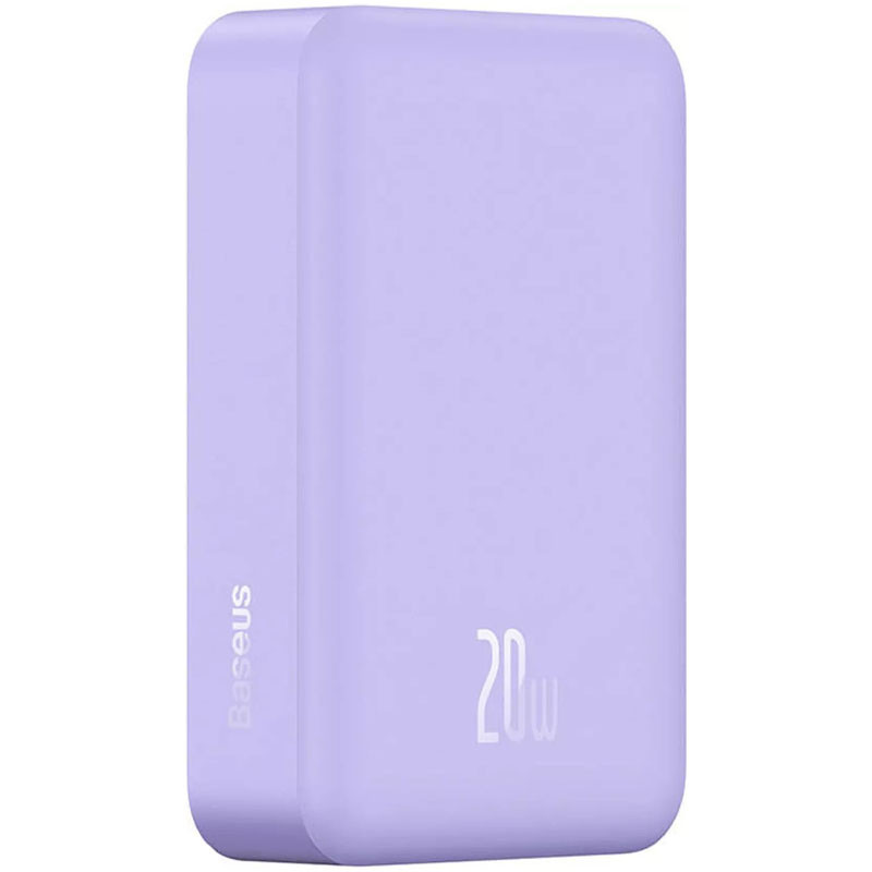 Портативное ЗУ Power Bank Baseus Magnetic Mini OS 20W c БЗУ 10000 mAh (PPCX110105) Херсон - зображення 3
